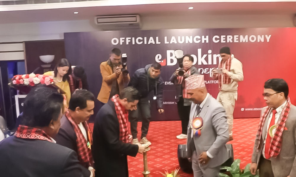 ‘ई–बुकिङ नेपाल’ औपचारिक रूपमा सुरु, सांस्कृतिक–प्राकृतिक–साहसिक पर्यटनलाई डिजिटल प्लेटफर्ममा एकीकृत